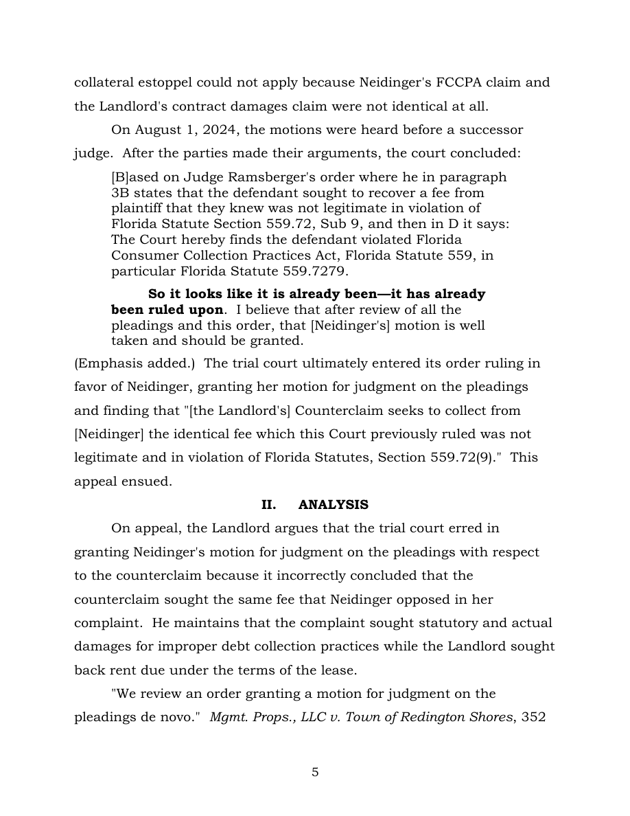 Original opinion page 5