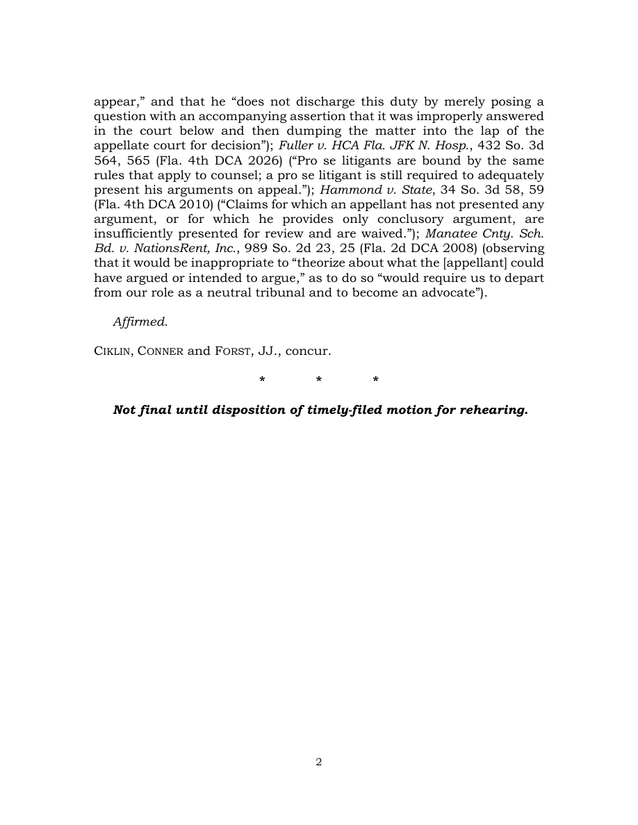 Original opinion page 2
