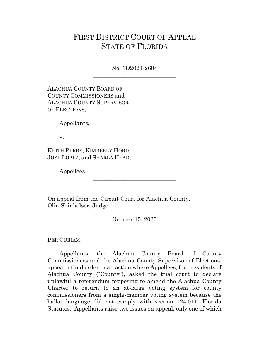 Original opinion page 1