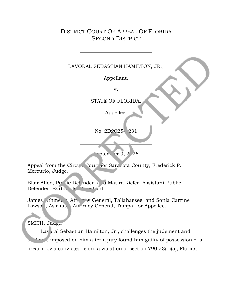 Original opinion page 1