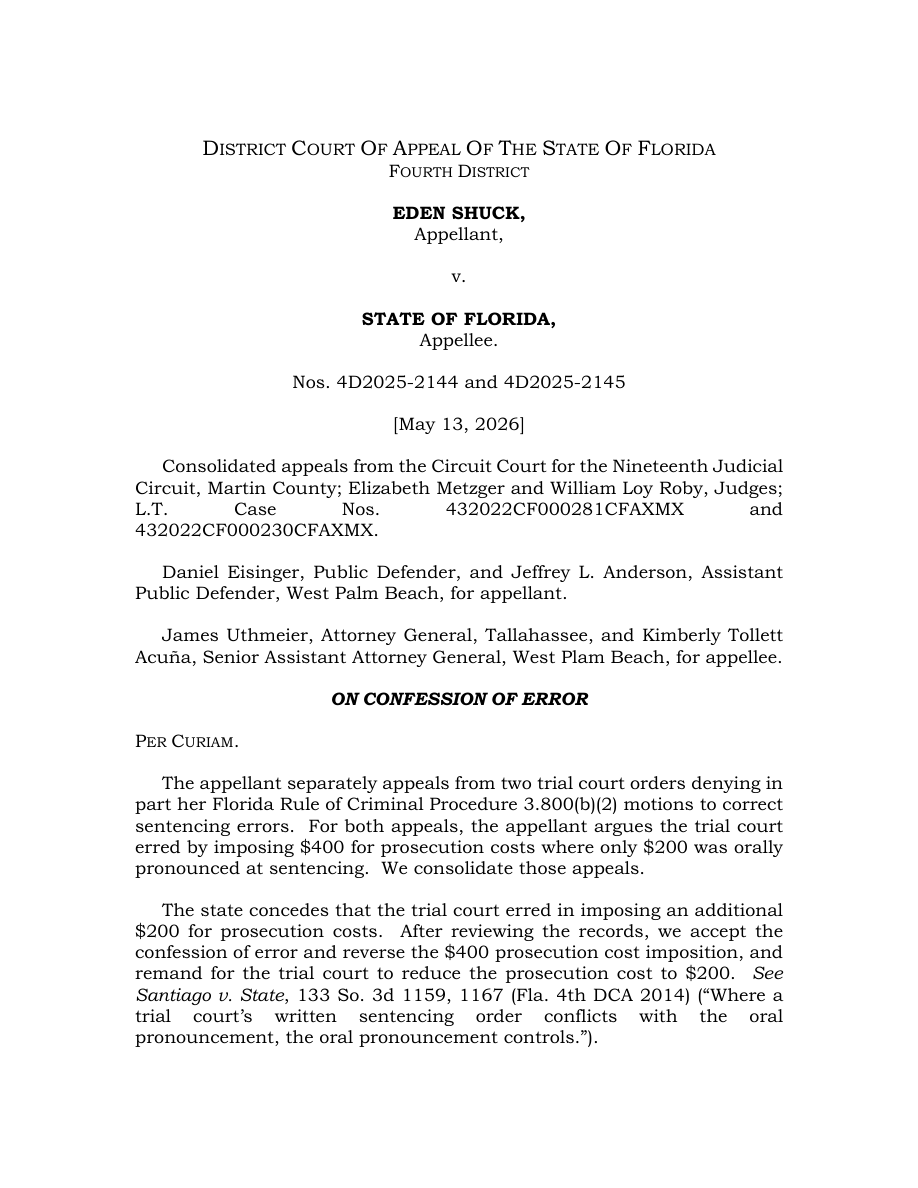 Original opinion page 1