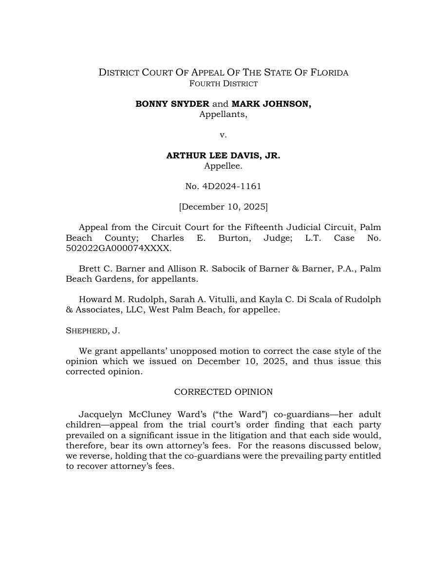 Original opinion page 1