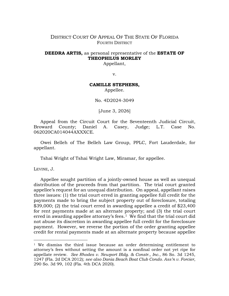 Original opinion page 1