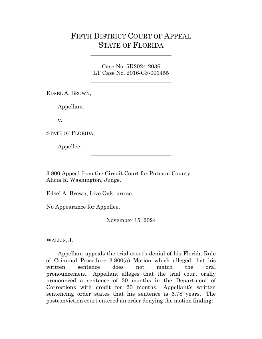 Original opinion page 1