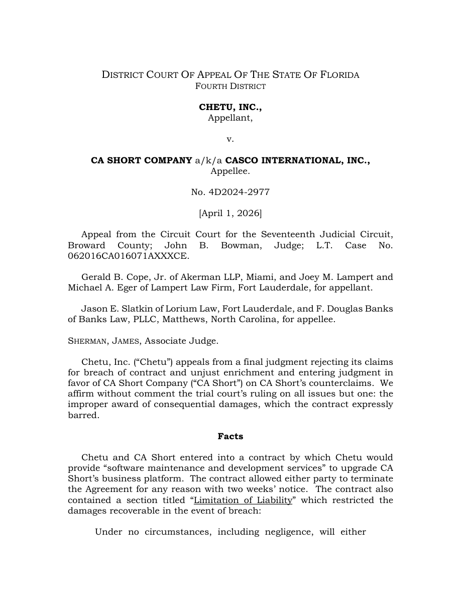 Original opinion page 1