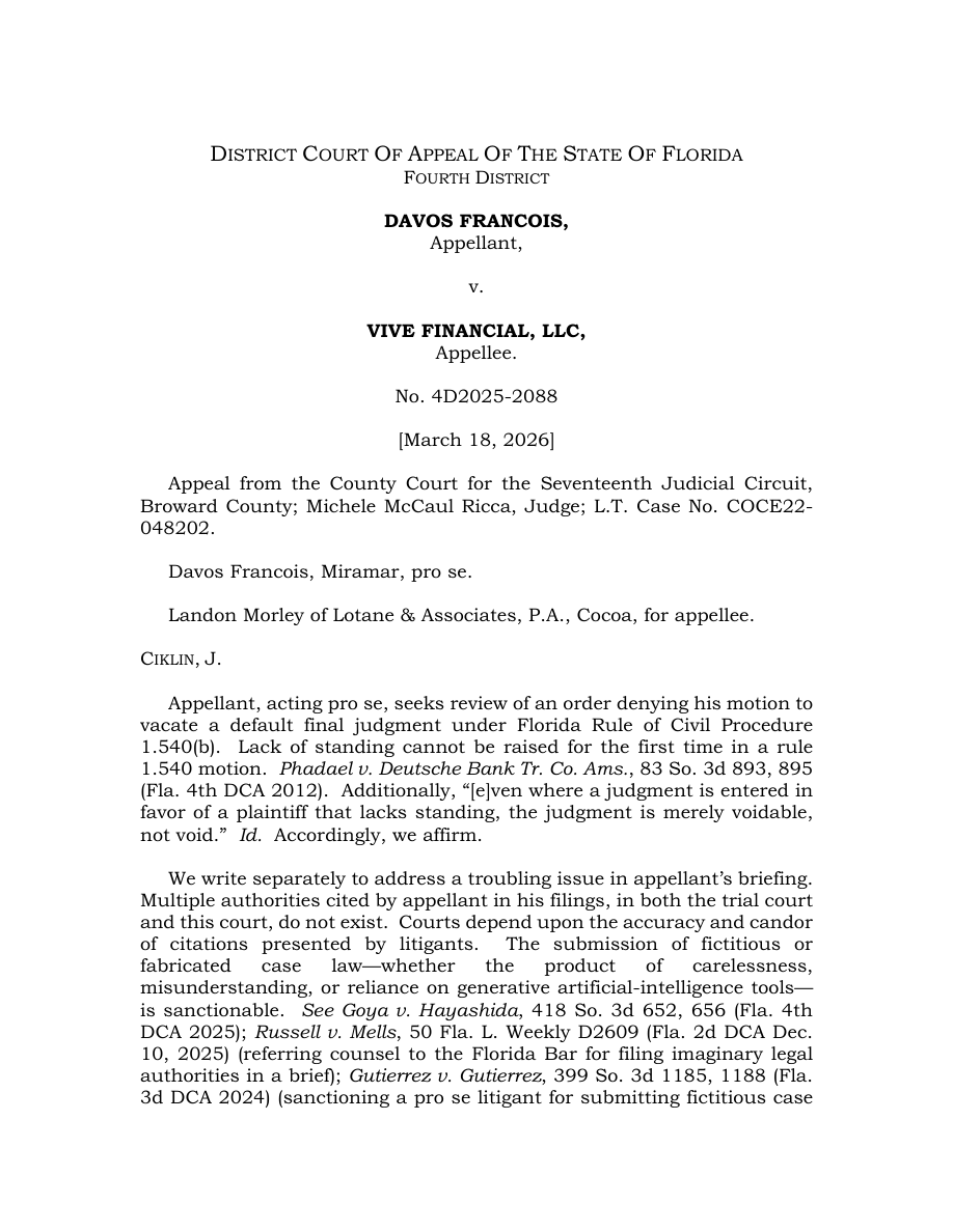 Original opinion page 1