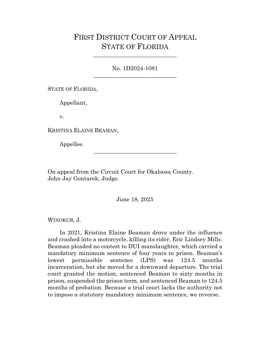Original opinion page 1