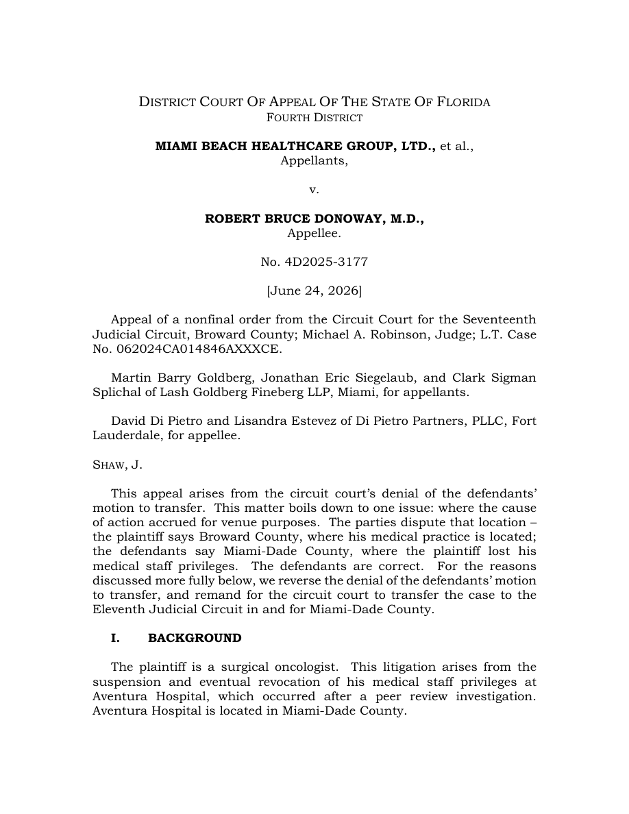 Original opinion page 1
