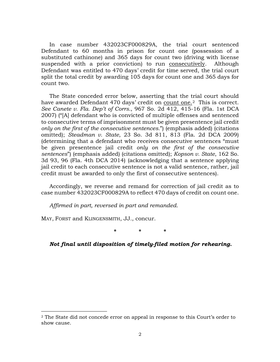 Original opinion page 2
